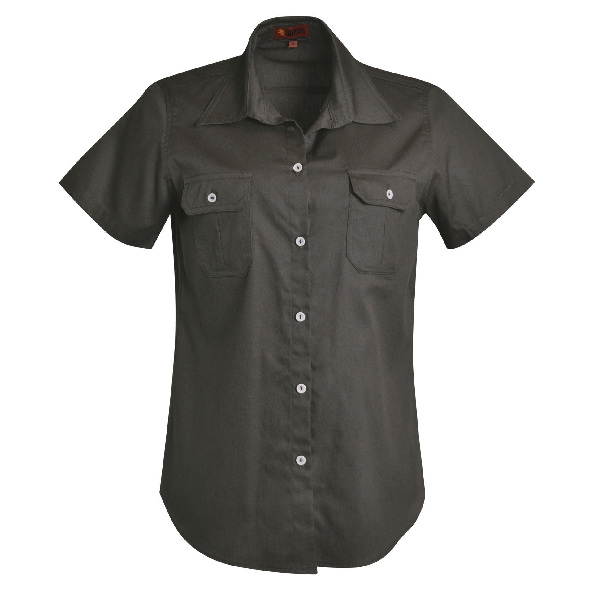 Ladies Venture Bush Shirt - Olive Green - End Of Range